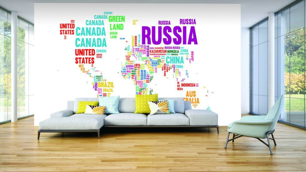 Code M910 - World Cities Mural Wallpaper - Image 3