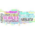 Turkey Graphic MURAL WALLPAPER, Available in Various Paper Texture, Code M911. It is Produced as 105 CM WIDE ROLL PANELS.