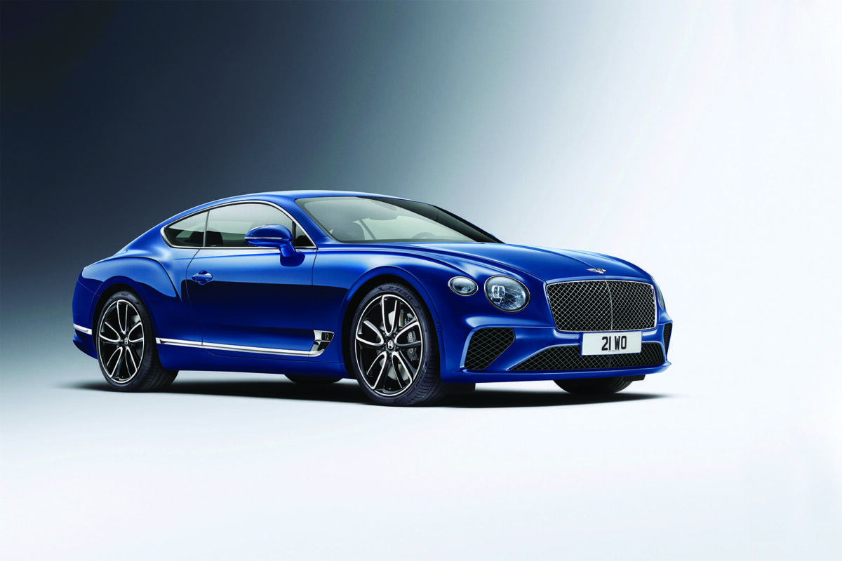 Bently Car Mural WALLPAPER, Available in Various Paper Texture, Code M929. 105 CM WIDE ROLL PANELS. - Image 1