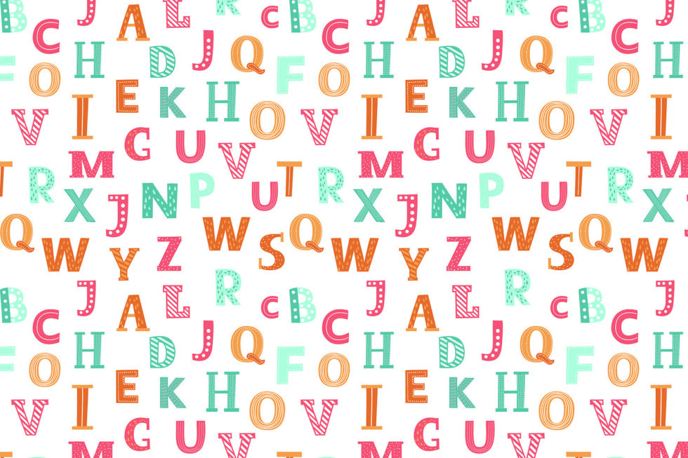 Code M946 - Alphabet Kids Mural Wallpaper - Image 3