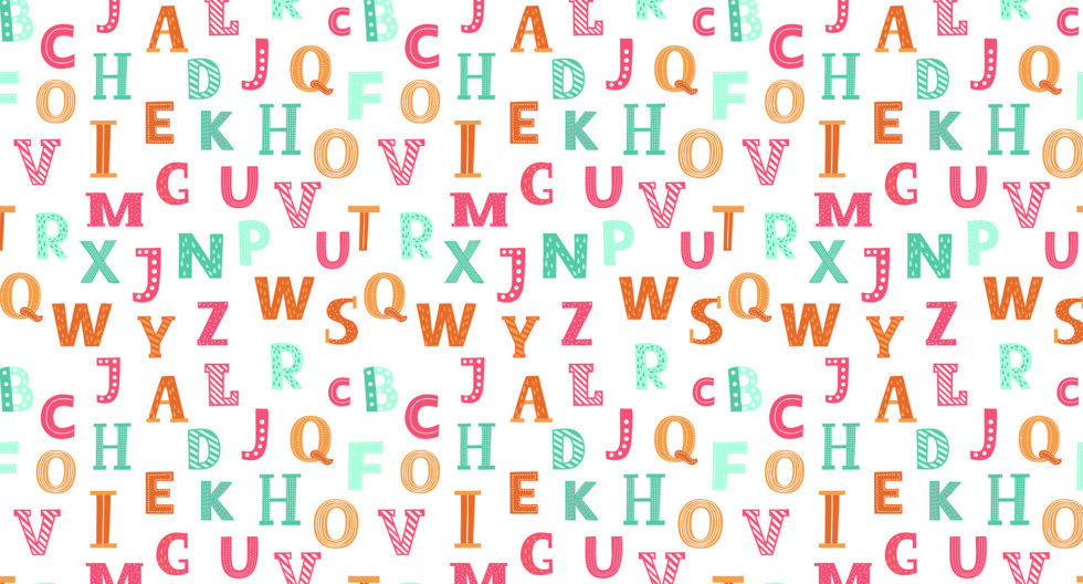 Code M946 - Alphabet Kids Mural Wallpaper - Image 4