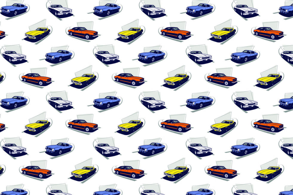 Code M948 - Multi Cars Kids Mural Wallpaper - Image 3