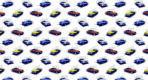 Multi Cars Kids MURAL WALLPAPER, Available in Various Paper Texture, Code M948. It is Produced as 105 CM WIDE ROLL PANELS.