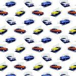 Multi Cars Kids MURAL WALLPAPER, Available in Various Paper Texture, Code M948. It is Produced as 105 CM WIDE ROLL PANELS.