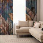 AdaHome Eyelet Curtains Collection Available in a Variety of Martials and Multicoloured - Code P316 - Image 2