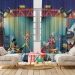 AdaHome Eyelet Kids Curtains Collection Available in a Variety of Martials and One Colour - Code P321