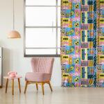 AdaHome Eyelet Kids Curtains Collection Available in a Variety of Martials and One Colour - Code P328
