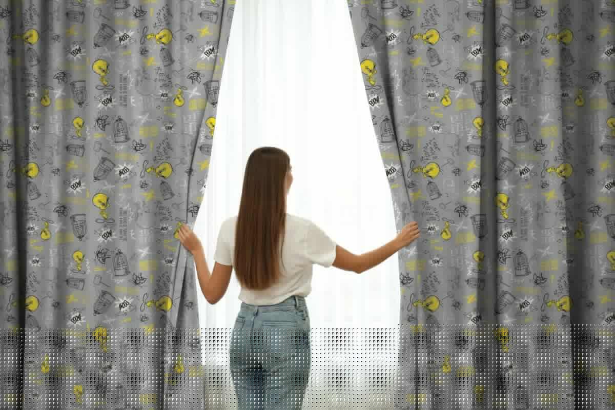 Code P332 - Lined Eyelet SUDEE Curtain Collection Multicoloured - Image 2