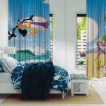 AdaHome Eyelet Kids Curtains Collection Available in a Variety of Martials and One Colour - Code P334