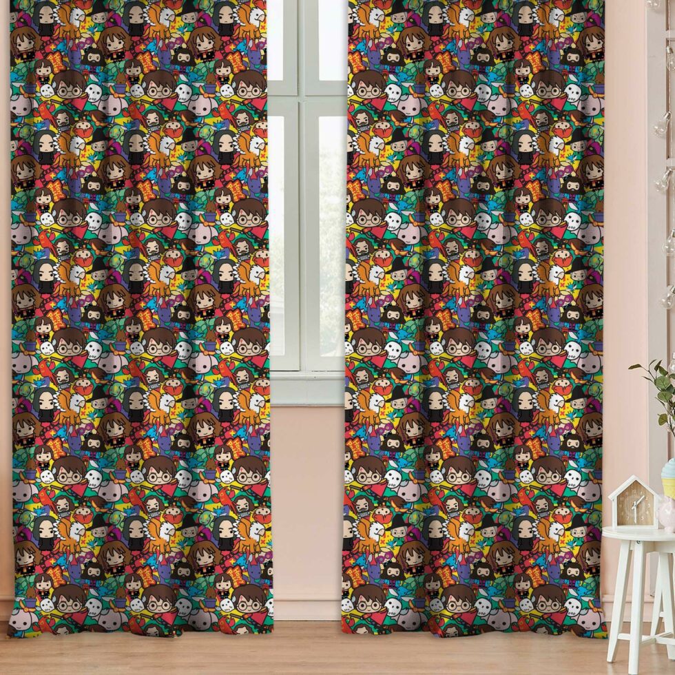 Code P355 - Lined Eyelet VELVET Curtain Collection Multicoloured - Image 2