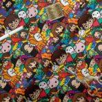 Code P355 - Lined Eyelet SUDEE Curtain Collection Multicoloured