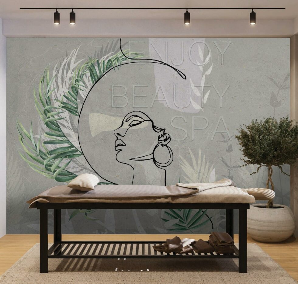 Code S102 - SPA Center Mural Wallpaper