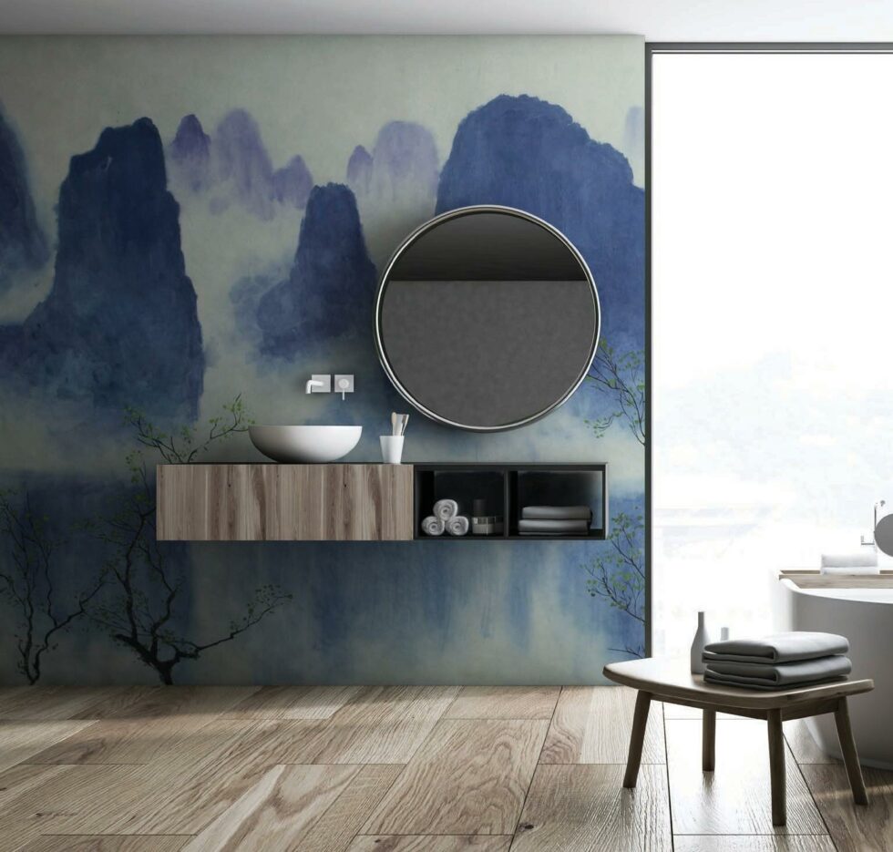 Code S114 - SPA Center Mural Wallpaper