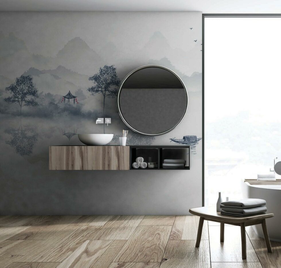 Code S120 - SPA Center Mural Wallpaper