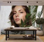SPA Center MURAL WALLPAPER, Available in Various Paper Texture, Code S129. 105 CM WIDE ROLL PANELS. - Image 2