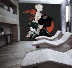SPA Center MURAL WALLPAPER, Available in Various Paper Texture, Code S145. 105 CM WIDE ROLL PANELS. - Image 2