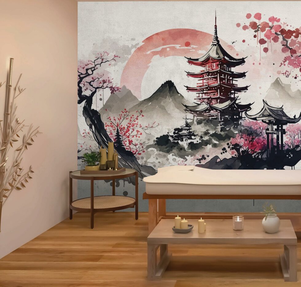 Code S149 - SPA Center Mural Wallpaper