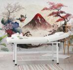 SPA Center MURAL WALLPAPER, Available in Various Paper Texture, Code S150. 105 CM WIDE ROLL PANELS. - Image 2