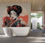 SPA Center MURAL WALLPAPER, Available in Various Paper Texture, Code S152. 105 CM WIDE ROLL PANELS. - Image 2