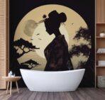 SPA Center MURAL WALLPAPER, Available in Various Paper Texture, Code S153. 105 CM WIDE ROLL PANELS. - Image 2