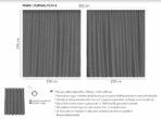 AdaHome Eyelet Curtains Collection Available in a Variety of Martials and Multicoloured - Code P214 - Image 5