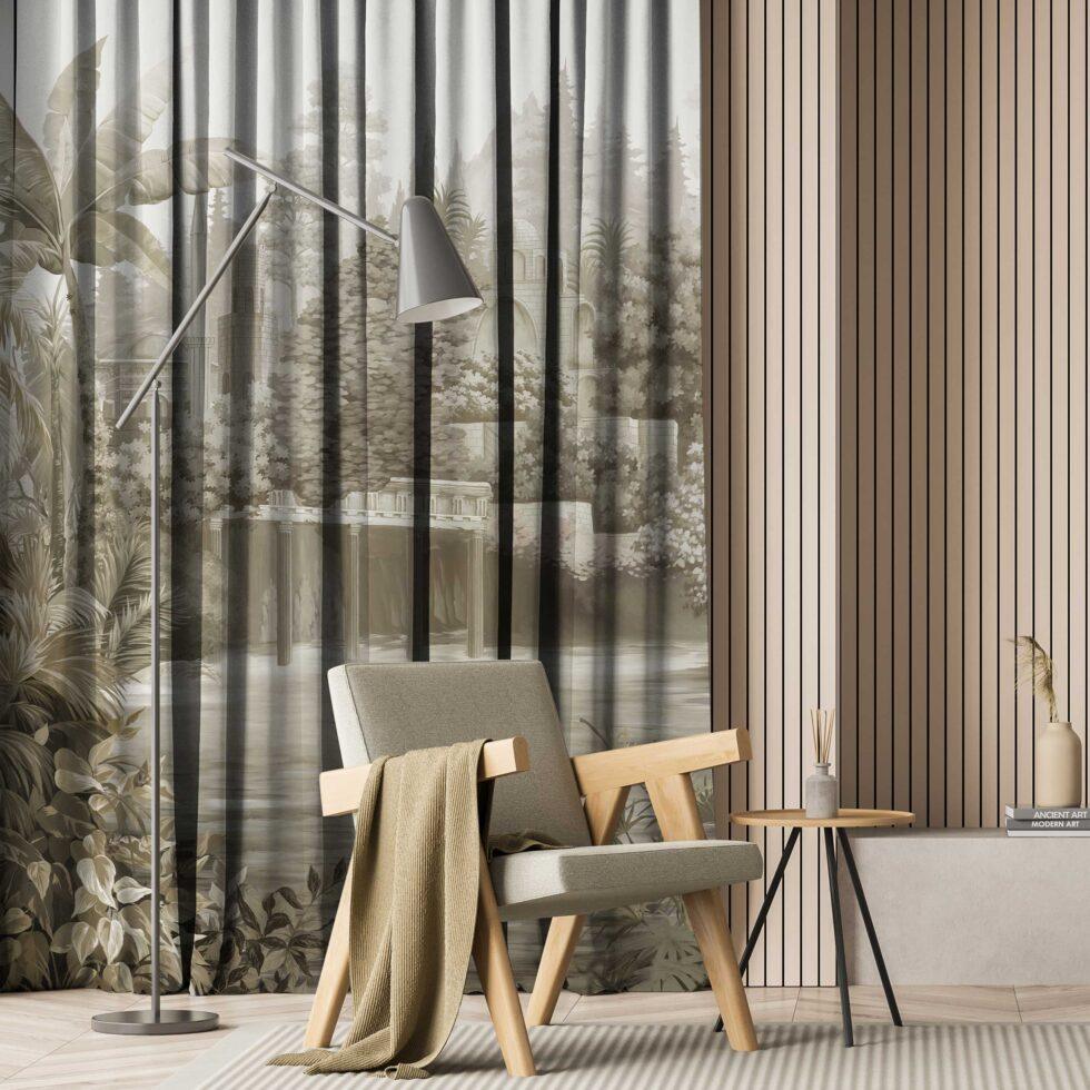 AdaHome Eyelet Curtains Collection Available in a Variety of Martials and Multicoloured - Code P310 - Image 4