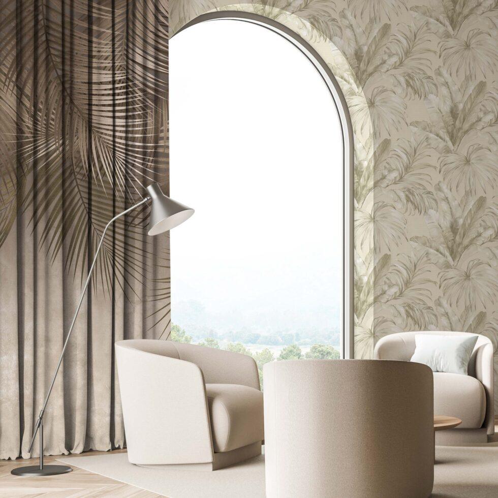 AdaHome Eyelet Curtains Collection Available in a Variety of Martials and Multicoloured - Code P312 - Image 5