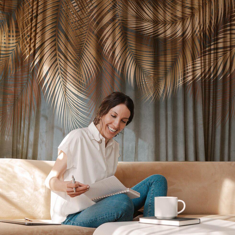 AdaHome Eyelet Curtains Collection Available in a Variety of Martials and Multicoloured - Code P312 - Image 4