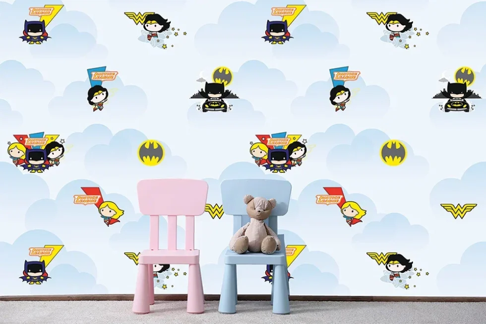 CODE WB2000 | DC SUPER FRIENDS MURAL WALLPAPER