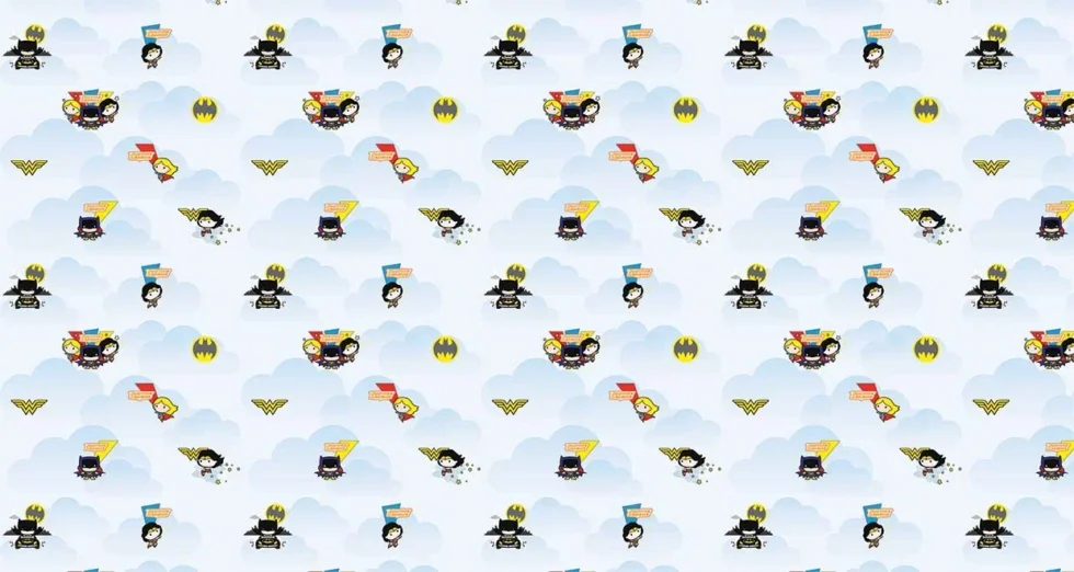 CODE WB2000 | DC SUPER FRIENDS MURAL WALLPAPER - Image 2