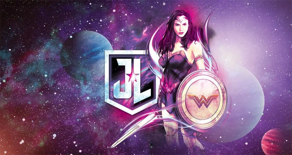 WONDER WOMAN MURAL WALLPAPER, Available in Various Paper Texture, Code WB2017. 105 CM WIDE ROLL PANELS. - Image 1