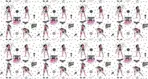 WONDER WOMAN, VINYL FABRIC TEXTILE Wall Mural in Different Texture, Code WB2019. It is produced as ONE PIECE WITHOUT JOINT.