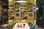 BATMAN MURAL WALLPAPER, Available in Various Paper Texture, Code WB2024. 105 CM WIDE ROLL PANELS. - Image 2