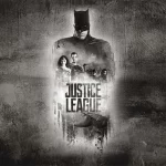 JUSTICE LEAGUE MURAL WALLPAPER, Available in Various Paper Texture, Code WB2027. 105 CM WIDE ROLL PANELS.