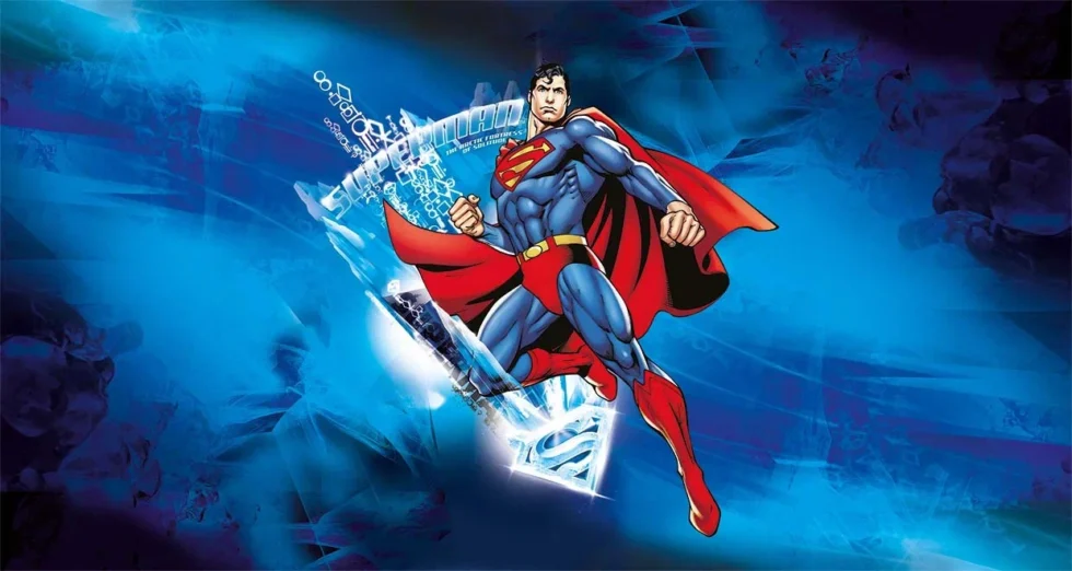 CODE WB2031 | SUPERMAN MURAL WALLPAPER - Image 2