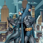 BATMAN, VINYL FABRIC TEXTILE Wall Mural in Different Texture, Code WB2043. It is produced as ONE PIECE WITHOUT JOINT.