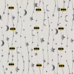 BATMAN, VINYL FABRIC TEXTILE Wall Mural in Different Texture, Code WB2045. It is produced as ONE PIECE WITHOUT JOINT.