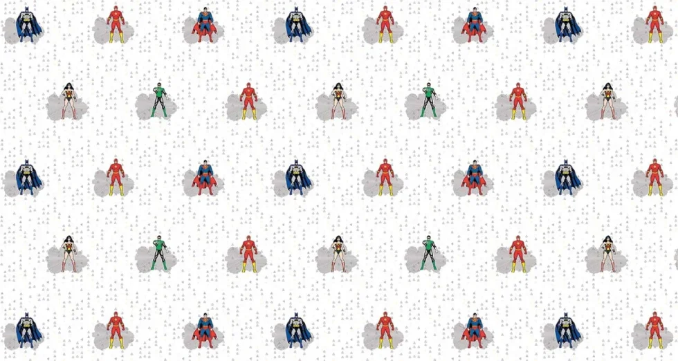 CODE WB2049 | JUSTICE LEAGUE MURAL WALLPAPER - Image 2