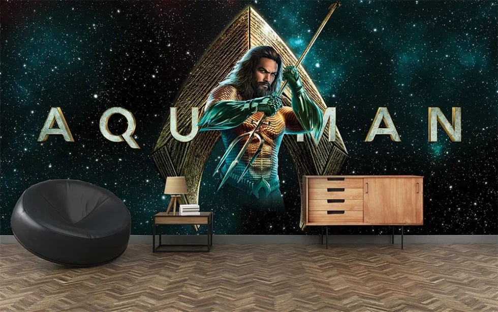 CODE WB2059 | AQUAMAN MURAL WALLPAPER