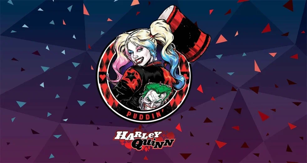 CODE WB2064 | HARLEY QUINN MURAL WALLPAPER - Image 2