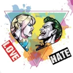 THE JOKER VINYL FABRIC TEXTILE Wall Mural in Different Texture, Code WB2065. It is produced as ONE PIECE WITHOUT JOINT.