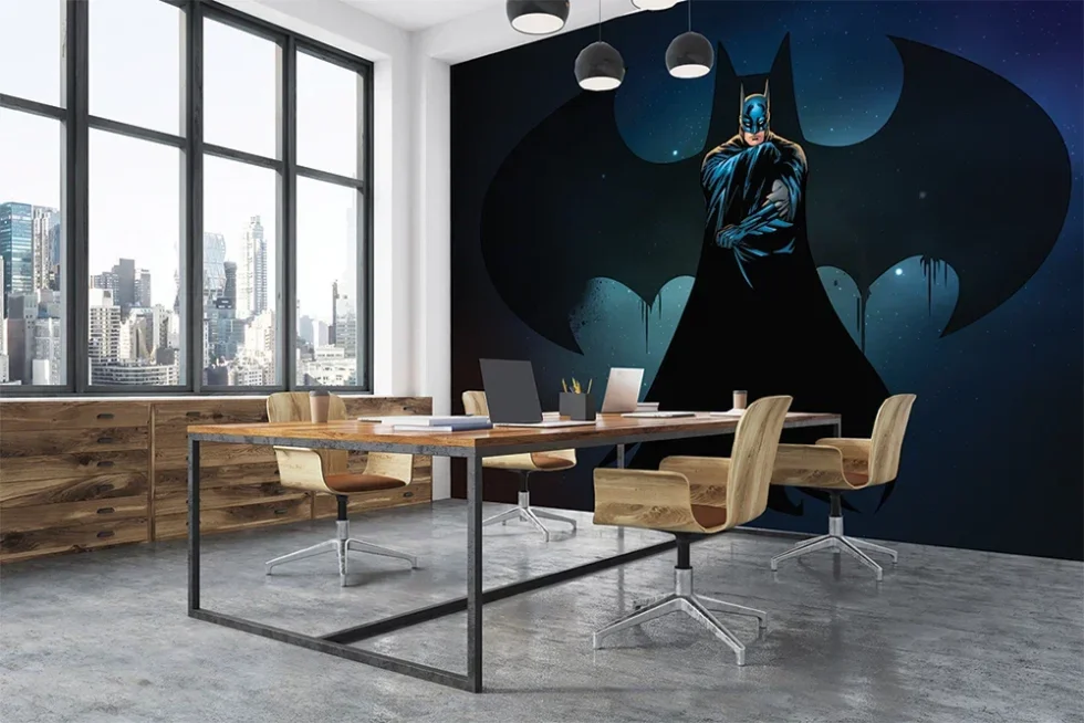 CODE WB2070 |BATMAN MURAL WALLPAPER