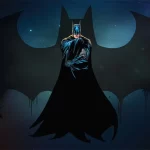 BATMAN, VINYL FABRIC TEXTILE Wall Mural in Different Texture, Code WB2070. It is produced as ONE PIECE WITHOUT JOINT.