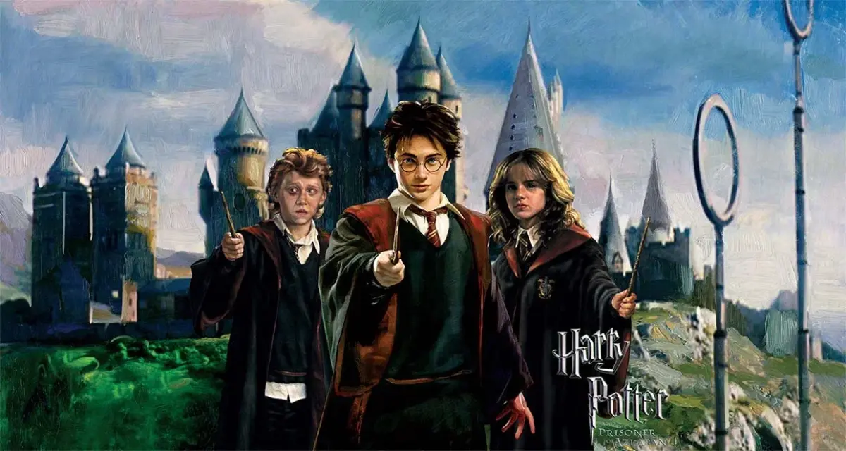 HARRY POTTER MURAL WALLPAPER, Available in Various Paper Texture, Code WB2086. 105 CM WIDE ROLL PANELS. - Image 1