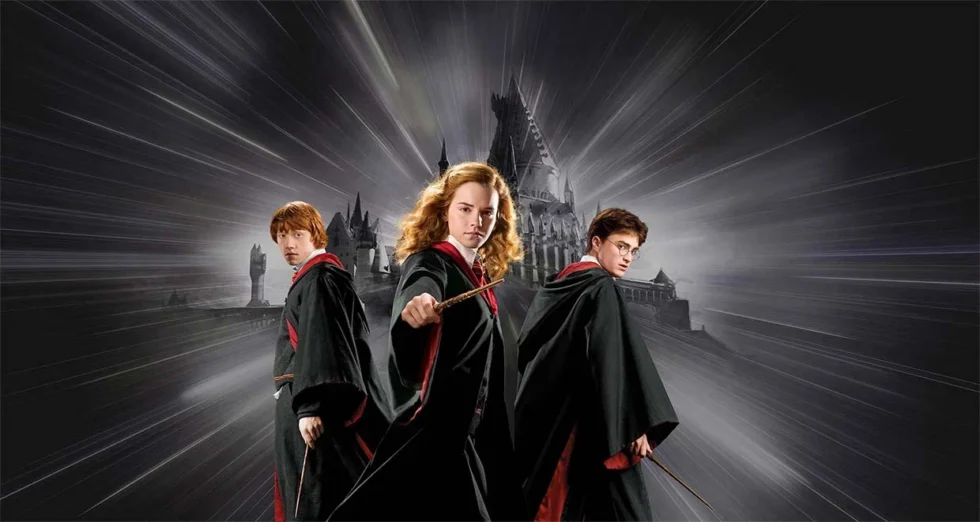 CODE WB2087 | HARRY POTTER MURAL WALLPAPER - Image 2