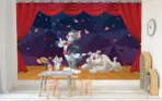 TOM AND JERRY MURAL WALLPAPER, Available in Various Paper Texture, Code WB2089. 105 CM WIDE ROLL PANELS. - Image 2