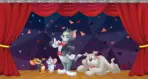 TOM AND JERRY MURAL WALLPAPER, Available in Various Paper Texture, Code WB2089. 105 CM WIDE ROLL PANELS.