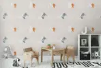 TOM AND JERRY MURAL WALLPAPER, Available in Various Paper Texture, Code WB2090. 105 CM WIDE ROLL PANELS. - Image 2