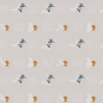 TOM AND JERRY, VINYL FABRIC TEXTILE Wall Mural in Different Texture, Code WB2090. It is produced as ONE PIECE WITHOUT JOINT.