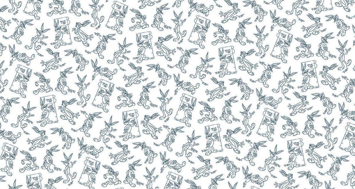 LOONEY TUNES MURAL WALLPAPER, Available in Various Paper Texture, Code WB2093. 105 CM WIDE ROLL PANELS. - Image 1